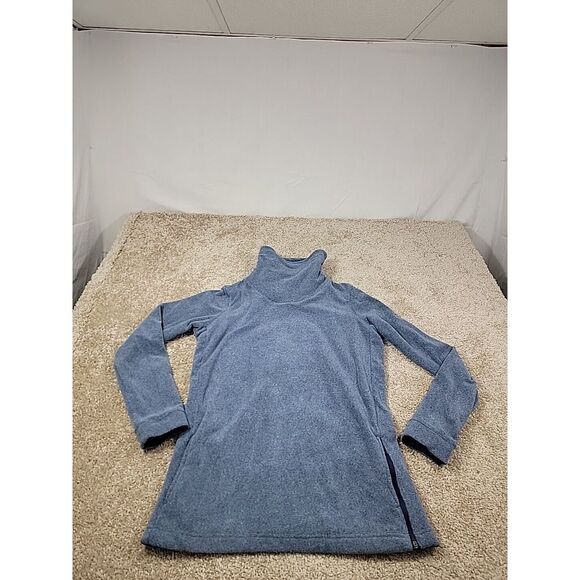Nike Therma Fleece Dri-Fit Womens Tunic Training Sweater Size M‎ Small Gray EUC - Picture 1 of 16